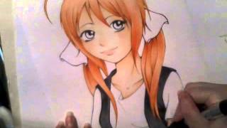 Ryou Fan Art For FoxOfNightmares  Speed Paint [upl. by Nosned]