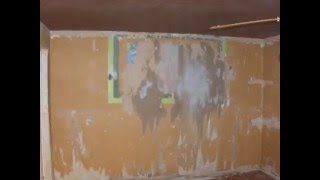 Plastering over Artex [upl. by Nnoved]