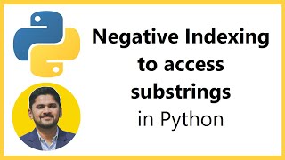 Negative Indexing in Python  AmitThinks [upl. by Eeluj]