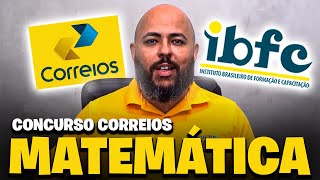 🏆TOP 5 ASSUNTOS MAIS COBRADOS DE MATEMÁTICA IBFC CONCURSO CORREIOS 2024 [upl. by Rastus974]