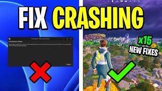 How To Fix Fortnite Crashes SEASON 4 [upl. by Ennylcaj]