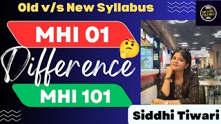 MHI 01 or MHI 101 Difference IGNOU MA History First Year ignoumahistoryclasses historyedupoint [upl. by Stranger]