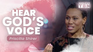 Priscilla Shirer Uncover the Secrets to Hearing Gods Voice  Women of Faith on TBN [upl. by Anayrb757]