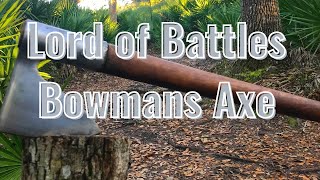 Lord of Battles Bowmans Axe  Review  Kult of Athena [upl. by Anifares]