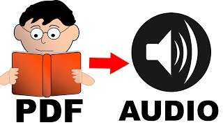 Convert PDF to AUDIOBOOKS  FOR FREE  No Code [upl. by Magulac]