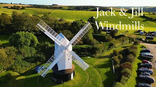 Clayton Windmills  Jack and Jill Windmills  DJI Mini 3 PRO [upl. by Nosnor]