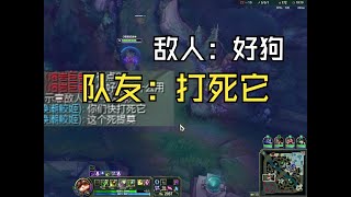 敌人：好狗。队友：打死它 ✎ Teemo提莫文学 [upl. by Nibbor27]