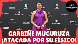 RESPUESTA DE GARBIÑE MUGURUZA AL SER PREGUNTADA POR SU FÍSICO [upl. by Bouldon]