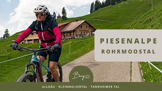 Biketour zur Piesenalpe  Rohrmoostal bei Oberstdorf [upl. by Lippold]