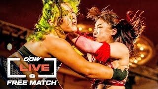 Miyuki Takase vs Dani Luna – Womens World Title  FREE MATCH  DPW LIVE 6 [upl. by Pisarik]