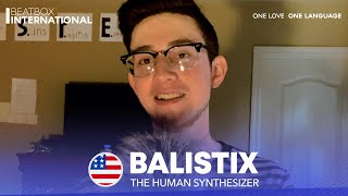 BALISTIX 🇺🇸  The Human Synthesizer [upl. by Ennaecarg]