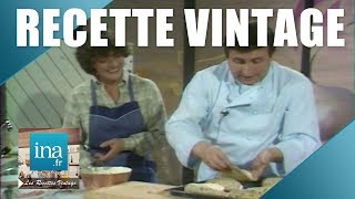 Recette  Crêpes soufflées au fromage de Michel Guérard  Archive INA [upl. by Ahsinroc]