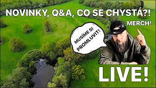 LIVE MERCH NOVINKY QampA  MUSĂŤME SI PROMLUVIT VĂťZVA HLEDĂM FANOUĹ KA KTERĂť MI POSLAL BOILIES [upl. by Caril641]