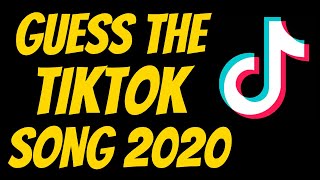 GUESS THE TIKTOK SONG 2020 [upl. by Nylyrehc]