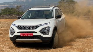 2021 Tata Safari XZ Diesel Manual Drive Review [upl. by Ahsinra822]