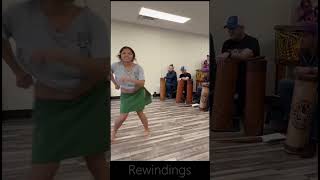 Tahitian Drummers and Ori Tahiti Dancers Practice 2 Rewinding oritahiti dance polynesian fitne [upl. by Medina]