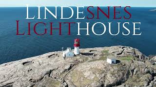 Lindesnes Fyr  a Lighthouse at the Southernmost Tip Mainland of Norway droneshots djiair2s 4k [upl. by Rednael126]