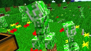 Perfectly normal creeper in Minecraft [upl. by Weibel]