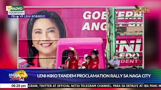 LeniKiko tandem proclamation rally sa Naga City [upl. by Eibloc]