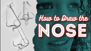 Drawing Tutorial How to Draw a Nose  With Sycra Yasin [upl. by Skiba]