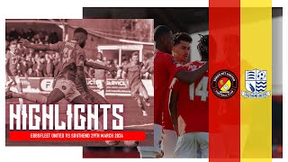 HIGHLIGHTS  Ebbsfleet United Vs Southend United [upl. by Lalib]