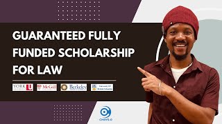 GUARANTEED FULLY FUNDED SCHOLARSHIP FOR MScPhD IN LAW [upl. by Uriel143]