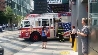 TRIBUTE TO FDNY L10 E10TENHOUSE WORLD TRADE CENTER quotSTILL STANDING quot September 11 2017 [upl. by Earized]