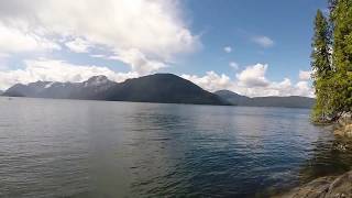 Trail to hotspring on Douglas channel in Kitimat BC [upl. by Fredra332]