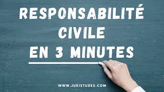 Comprendre la responsabilité civile en 3 minutes [upl. by Cece]