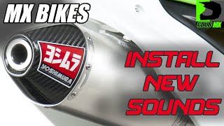 How to get NEW Sound mods for MX Bikes [upl. by Anin469]