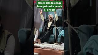 Hashr tak daalenge hul paidashe moula ka dhoom [upl. by Connie]