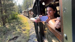 Sarganska Osmica Narrow Gauge Railway in Serbia  Full ride in 4K HDR [upl. by Domella634]