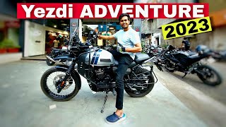 Yezdi ADVENTURE 2023 New Update  Better than HIMALAYAN🤔 [upl. by Wendeline]