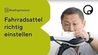 Den Fahrradsattel richtig einstellen  So einfach geht das [upl. by Nedla746]