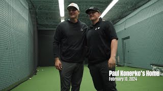 Paul Konerko amp Andrew Vaughn Hitting Session 21324 [upl. by Agathy]