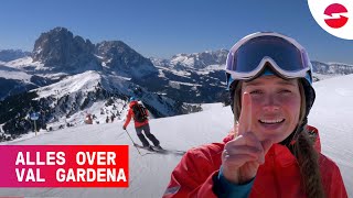 Val Gardena en de Sella Ronda skiën door de prachtige Dolomieten [upl. by Jopa]