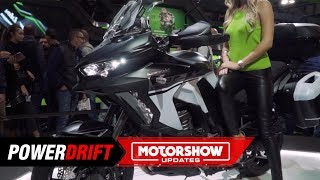 2019 Kawasaki Versys 1000 SE LT  A loaded barrel  EICMA 2019  PowerDrift [upl. by Asilef]