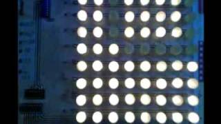 Arduino LED 8x8 matrix 74HC595 ULN2803 [upl. by Zachery]