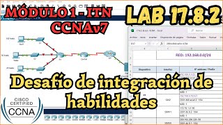 1782 Packet tracer  Desafio de integracion de habilidades Resolucion [upl. by Zachariah]