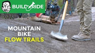 How flow trails are built  Build amp Ride in Hot Springs Arkansas [upl. by Kore]