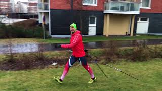 How to use poles when Nordic walking [upl. by Juna]