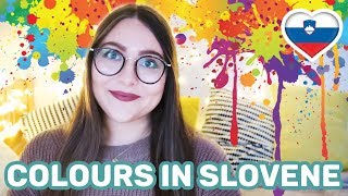 How to Say the Colors in Slovene  Learn Slovene with Sandra [upl. by Angelina840]