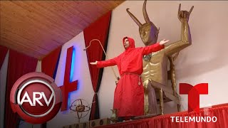 Genera polémica y terror un templo dedicado a Lucifer en Colombia  Al Rojo Vivo  Telemundo [upl. by Chamberlin]