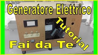 Generatore Elettrico Fai da Te [upl. by Lita]