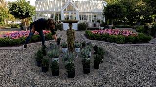 Creating a Flower Bed in the Parterre Garden amp Planting Grass Seed Behind the Barn 💚🌿💚 [upl. by Onitsuj625]