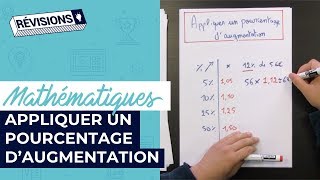 Appliquer un pourcentage daugmentation  méthode SUPER simple avec exemples 🏆 [upl. by Lebbie]