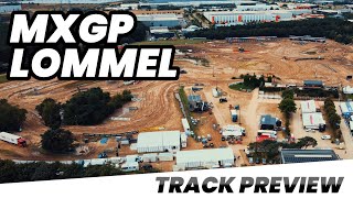 MXGP of Flanders  Lommel  Drone track preview on Thursday [upl. by Price196]