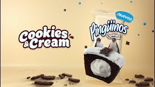 Comercial Pingüinos Marinela Cookies amp Cream  2018 [upl. by Mazur764]