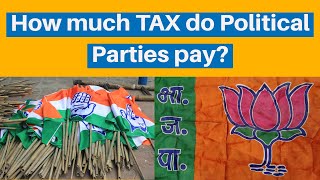 How much tax do Political Parties pay [upl. by Melcher]