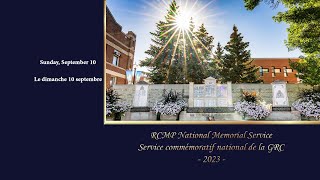 2023 RCMP National Memorial Service [upl. by Reivaj]